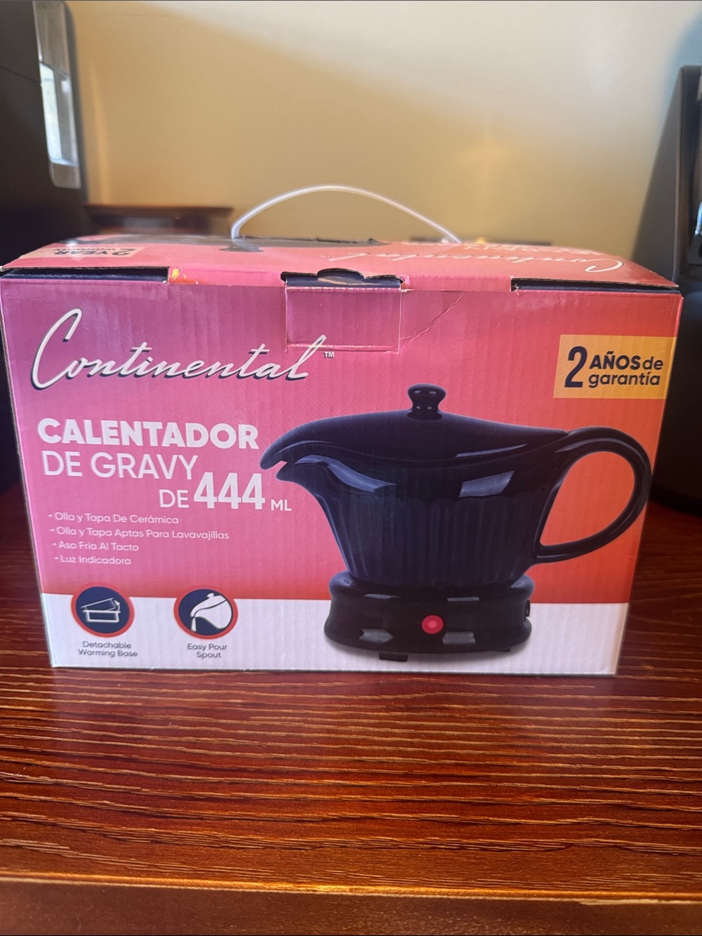 Black 444 ml Gravy Warmer